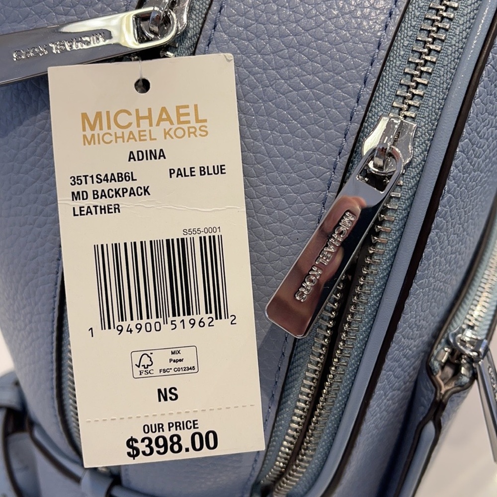 Michael Kors Adina MD Backpack Leather - Picture 16 of 16